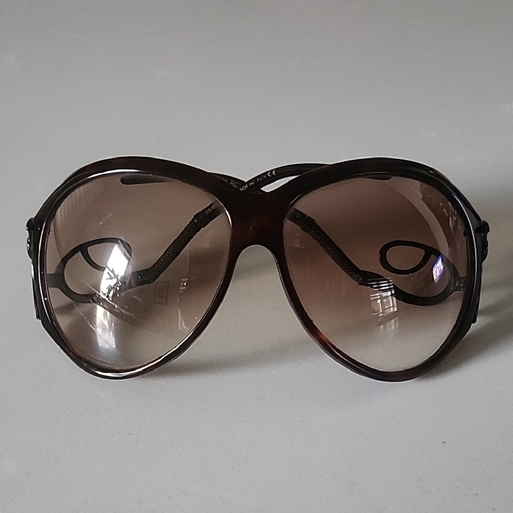 Roberto Cavalli Dark Brown Sunglasses